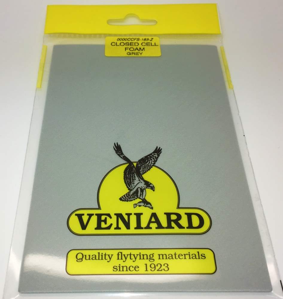 Veniard Closed Cell Foam Sheet Grey Fly Tying Materials