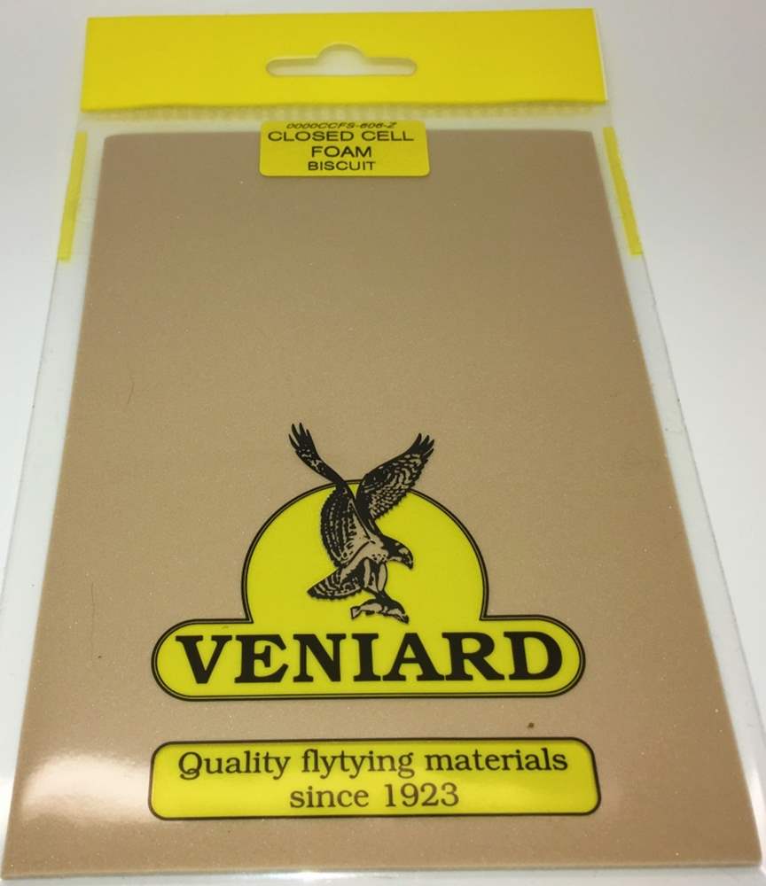 Veniard Closed Cell Foam Sheet Biscuit Fly Tying Materials