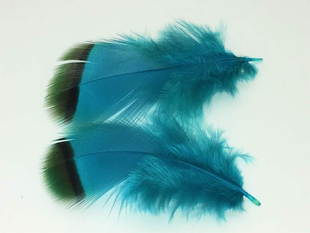 Veniard French Partridge Hackles Blue Fly Tying Materials