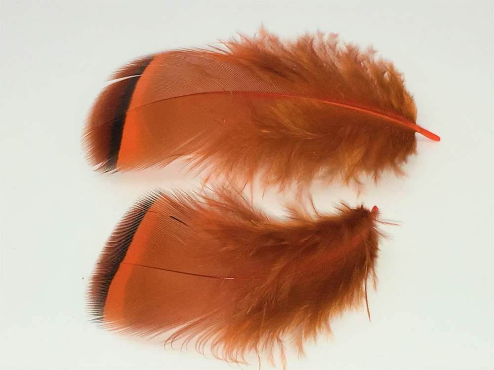 Veniard French Partridge Hackles Orange Fly Tying Materials