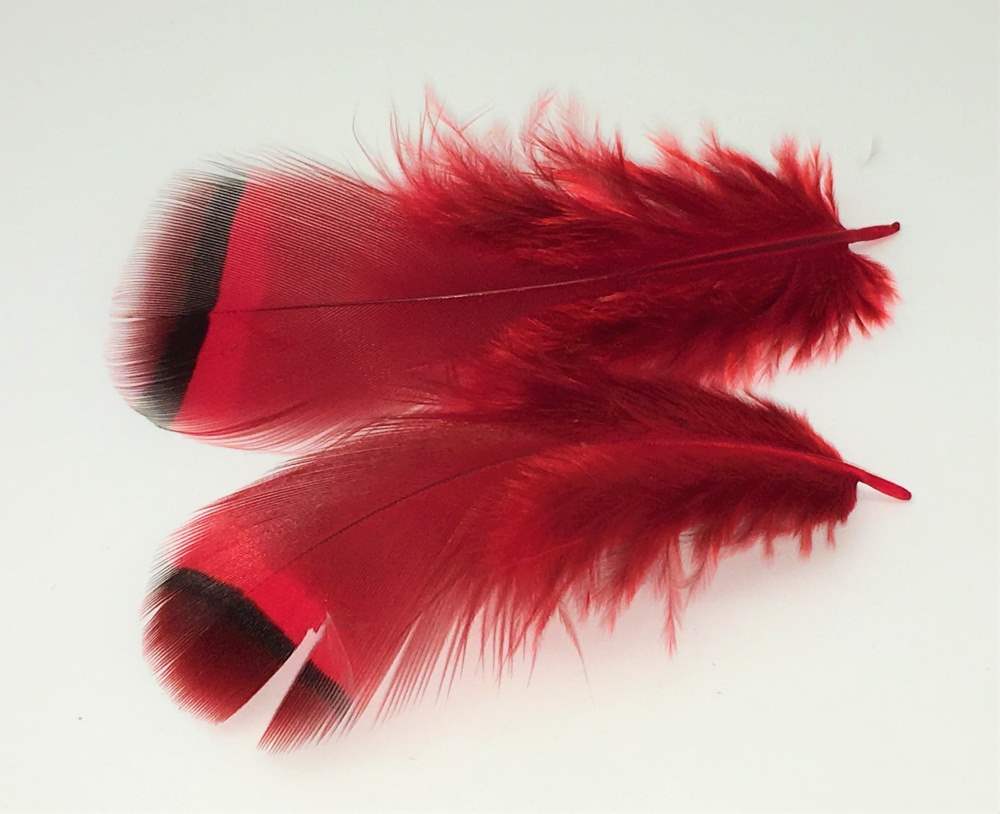 Veniard French Partridge Hackles Red Fly Tying Materials
