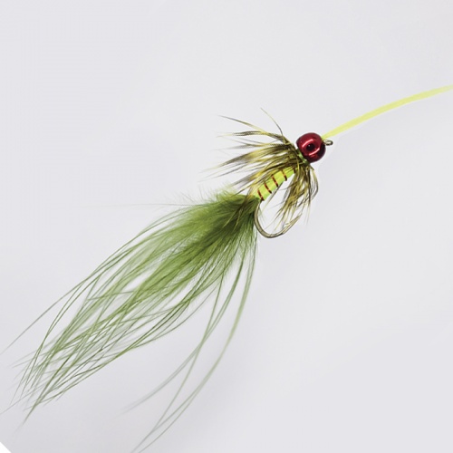 The Essential Fly Olive Kicking Damsel Fishing Fly