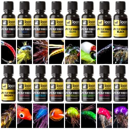 Loon Outdoors Fluorescing UV Clear Fly Finish – 1/2 Oz, Fly Tying UV Cure Resin