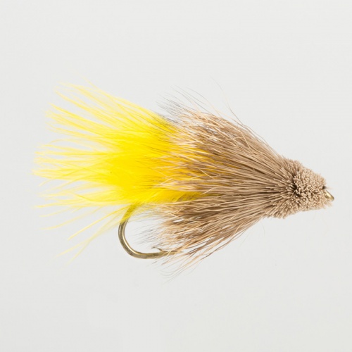 The Essential Fly Muddler Yellow Marabou Fishing Fly