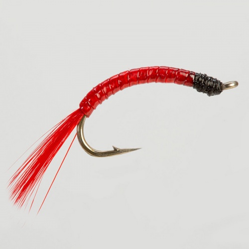 The Essential Fly Bloodworm Glass Fishing Fly