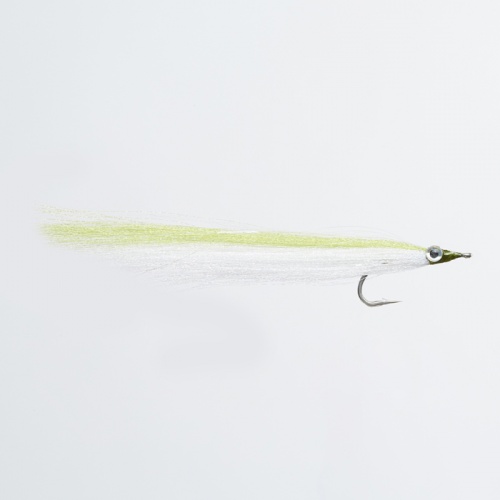 The Essential Fly Saltwater Summer Sand Eel Natural/Olive Fishing Fly