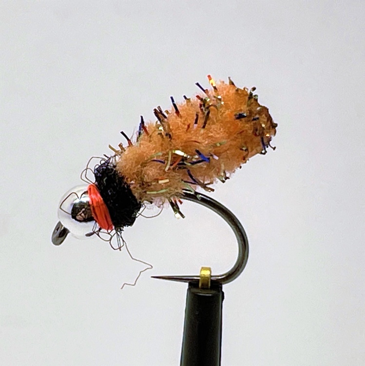 Phillippa Hake Flies Mopster Fly Silver bead Coral