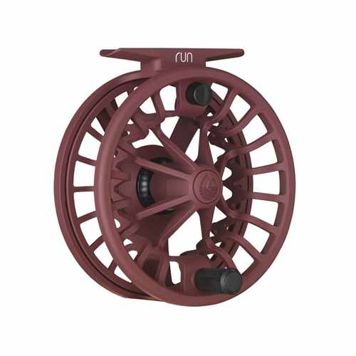 Redington Run Fly Reel Burgundy #3/4 for Fly Fishing