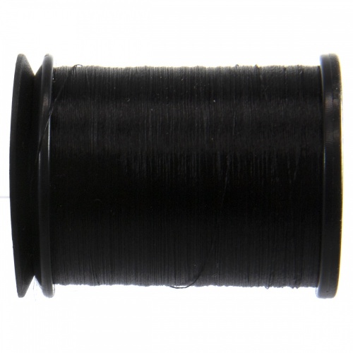 Semperfli Classic Waxed Thread 6/0 240 Yards Black Fly Tying Threads (Product Length 240 Yds / 220m)