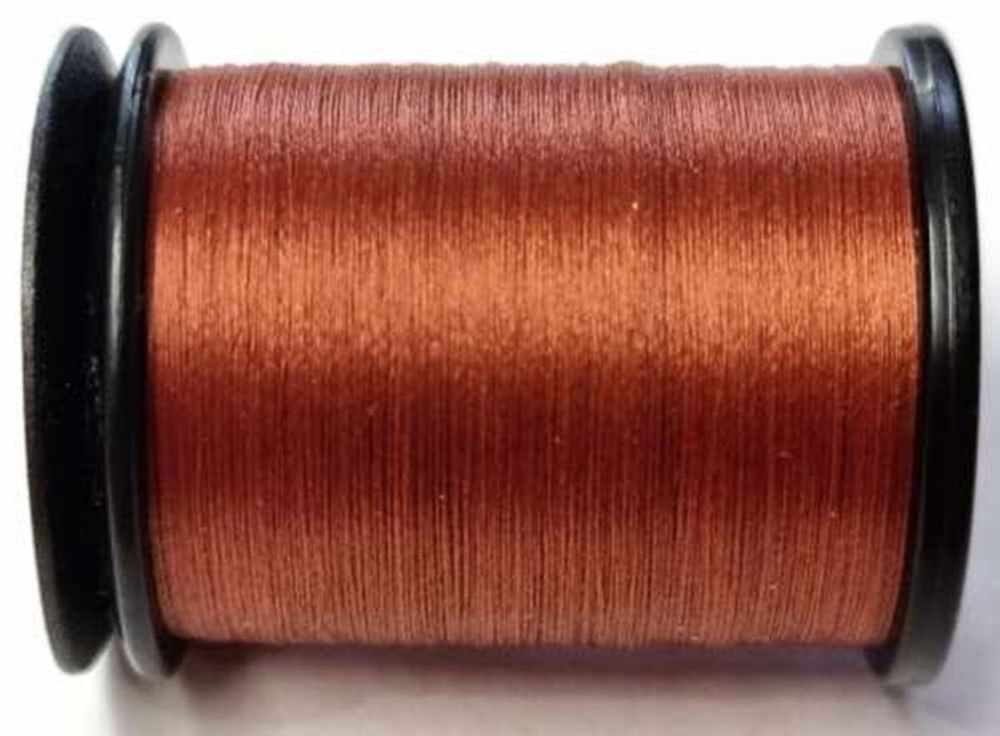 Classic Waxed Thread 6/0 240 Yards Rusty Brown for Fly Tying