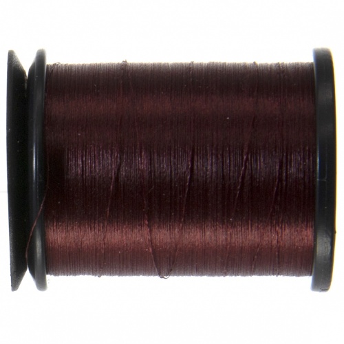 Semperfli Classic Waxed Thread 8/0 240 Yards Claret Fly Tying Threads (Product Length 240 Yds / 220m)