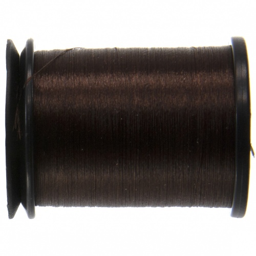 Semperfli Classic Waxed Thread 8/0 240 Yards Dark Mocha Brown Fly Tying Threads (Product Length 240 Yds / 220m)