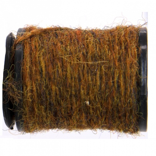 Semperfli Dirty Bug Yarn Caddis Brown Fly Tying Materials (Product Length 5.46 Yds / 5m)