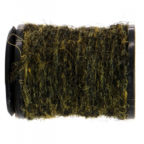 Semperfli Dirty Bug Yarn Dark Olive (Dirty) Fly Tying Materials (Product Length 5.46 Yds / 5m)