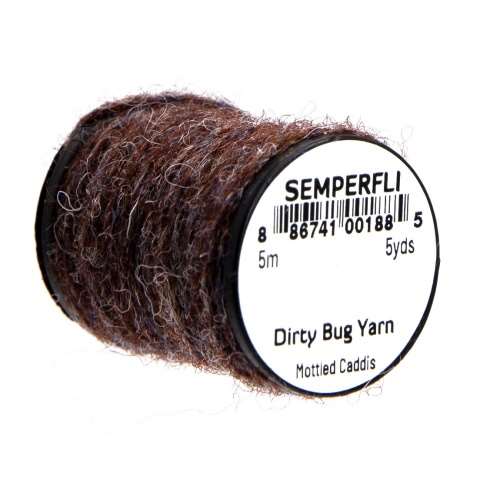 Semperfli Dirty Bug Yarn Mottled CaddisÃ¡ Fly Tying Materials (Product Length 5.46 Yds / 5m)
