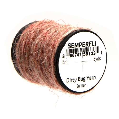 Semperfli Dirty Bug Yarn Salmon Fly Tying Materials (Product Length 5.46 Yds / 5m)