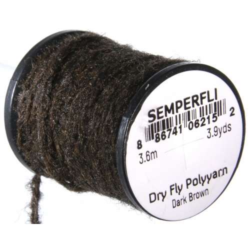 Semperfli Dry Fly Polyyarn Dark Brown