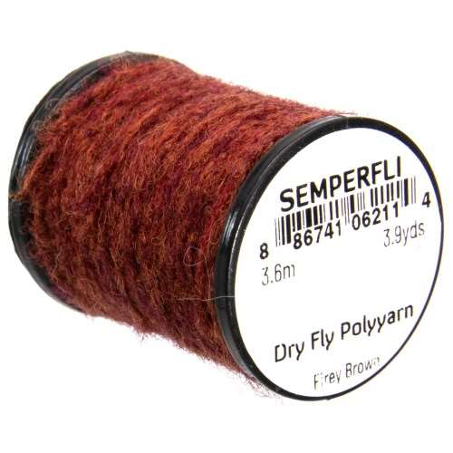 Semperfli Dry Fly Polyyarn Fiery Brown