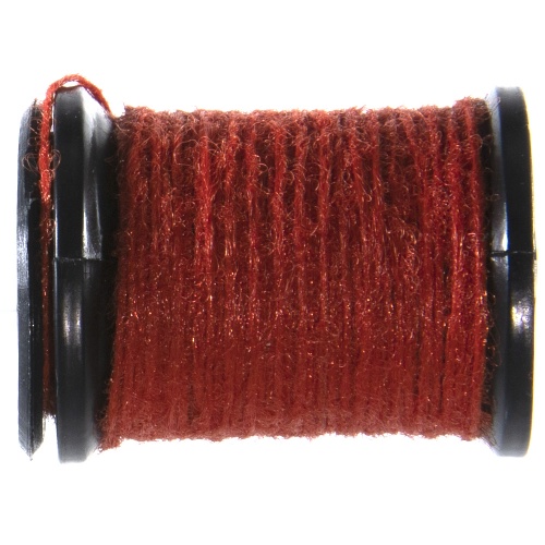 Semperfli Dry Fly Polyyarn Red Fly Tying Materials (Product Length 3 Yds / 3.6m)