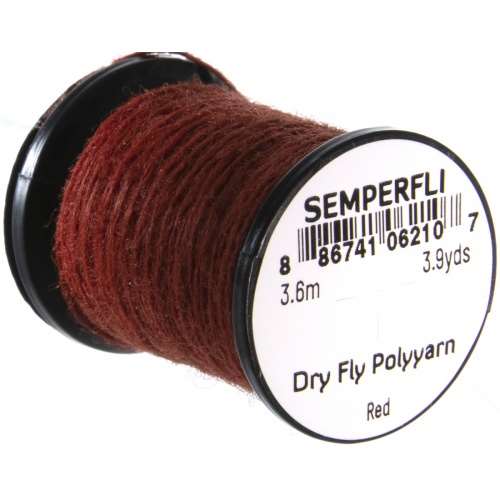 Semperfli Dry Fly Polyyarn Red