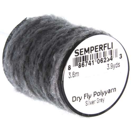 Semperfli Dry Fly Polyyarn Silver Grey