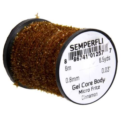 Semperfli Gel Core Body Micro Fritz Cinnamon Fly Tying Materials