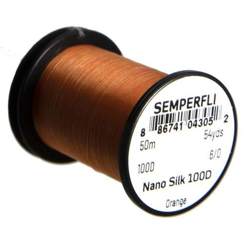 Semperfli Nano Silk 100D 6/0 Orange