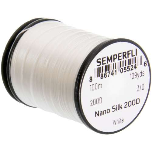 Semperfli Nano Silk 200D White