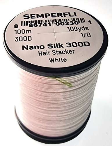 Semperfli Nano 300D Saltwater & Hair Stacker White