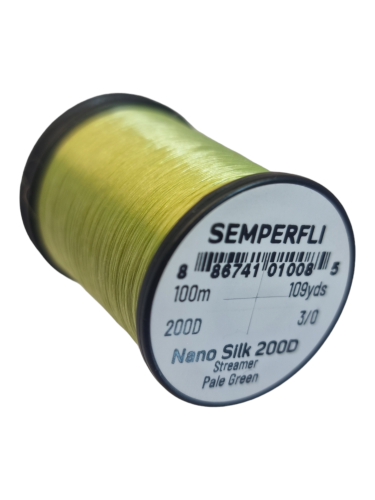 Semperfli Nano Silk Streamer 200D Pale Green