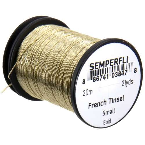 Semperfli French Tinsel Small Gold