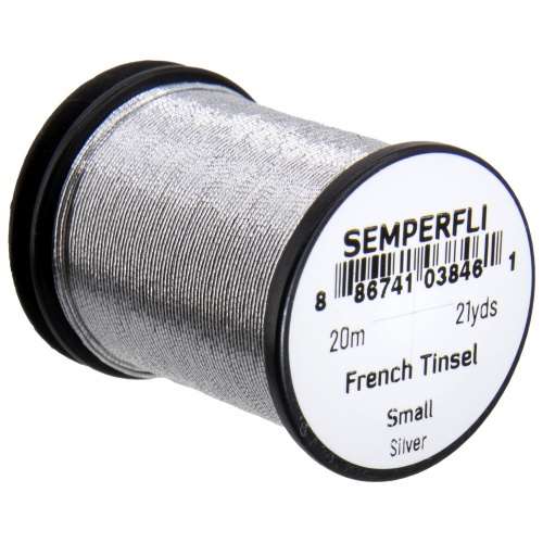 Semperfli French Tinsel Small Silver