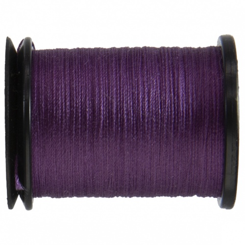 Semperfli Pure Silk Purple #8 Fly Tying Materials (Product Length 54.6 Yds / 50m)