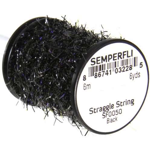 Semperfli Straggle String Micro Chenille SF0050 Black