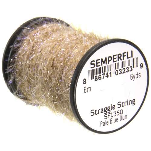 Semperfli Straggle String Micro Chenille Sf1350 Pale Blue Dun Fly Tying Materials (Product Length 6.56 Yds / 6m)