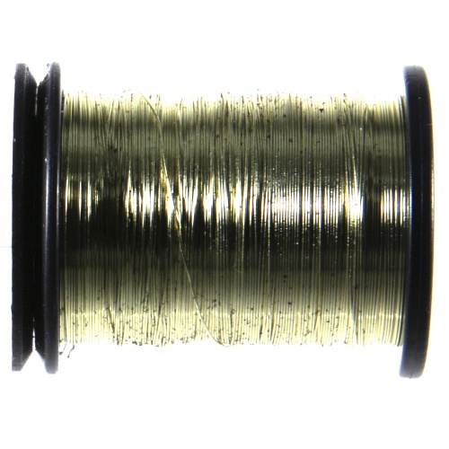 Semperfli Wire 0.2mm Bright Gold Fly Tying Materials (Product Length 21.87 Yds / 20m)