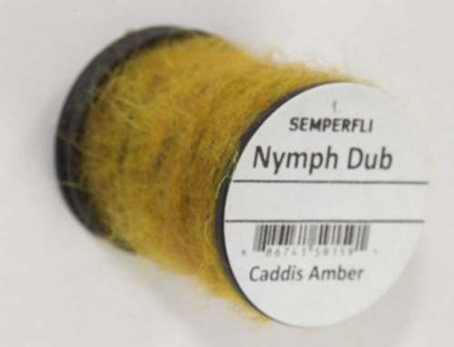 Semperfli Nymph Dub Caddis Amber Fly Tying Materials