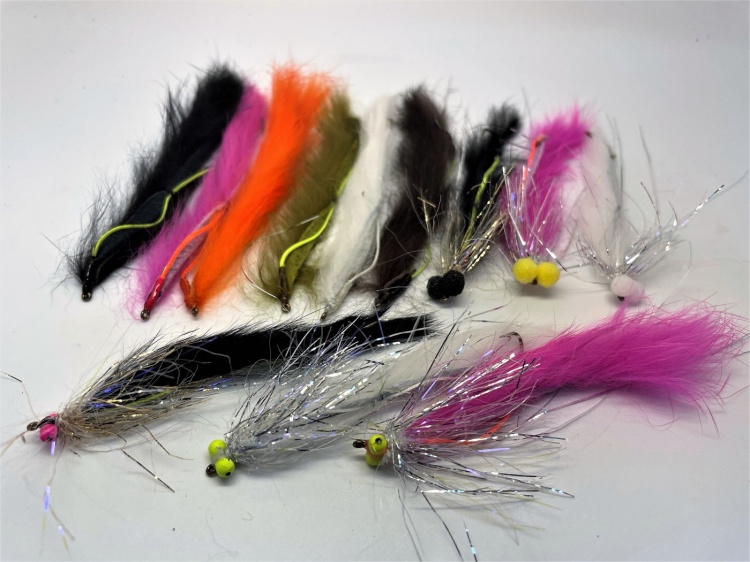 Caledonia Flies Barbed Snake Collection #8-10 Fishing Fly Assortment