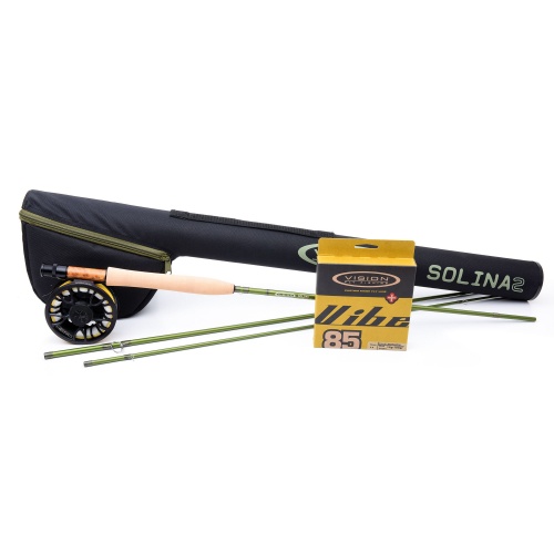 Vision Outfit Solina 2.0 Fly Kit 9 Foot #6 For Fly Fishing (Length 9ft / 2.75m)