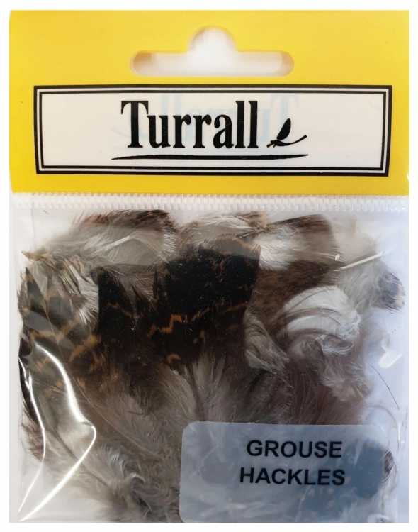 Turrall Grouse Hackles Natural Fly Tying Materials