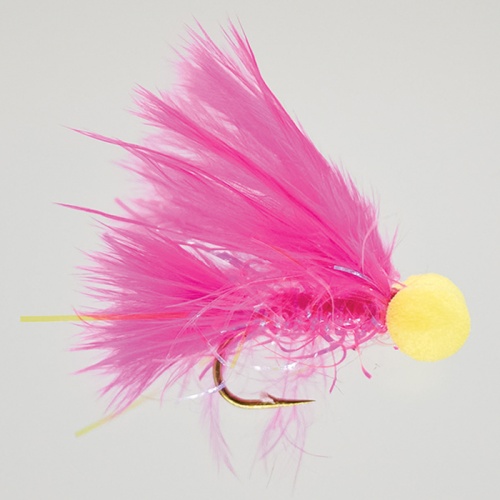 The Essential Fly Pink Uv Straggle Booby Fishing Fly