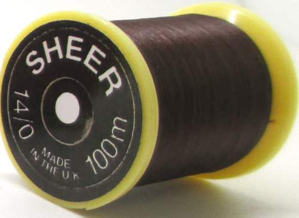 Gordon Griffiths Sheer 14/0 Brown Fly Tying Threads