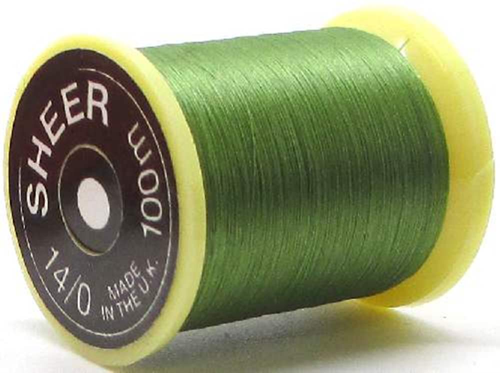 Gordon Griffiths Sheer 14/0 Olive Fly Tying Threads