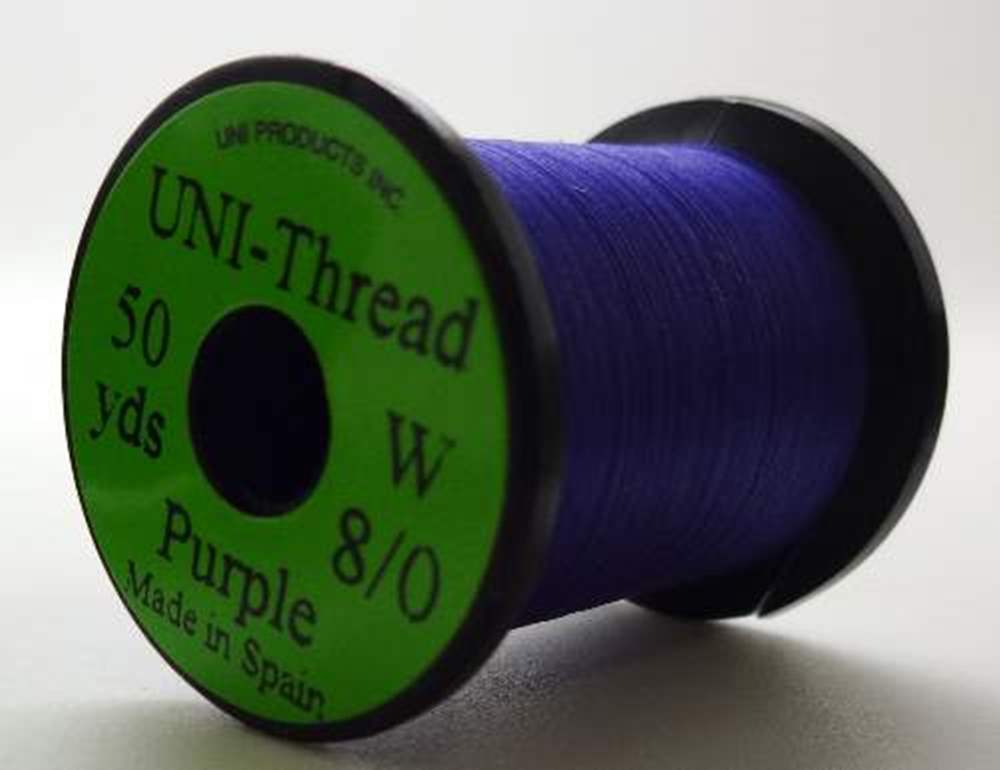 Uni Pre Waxed Thread 6/0 200 Yards Purple