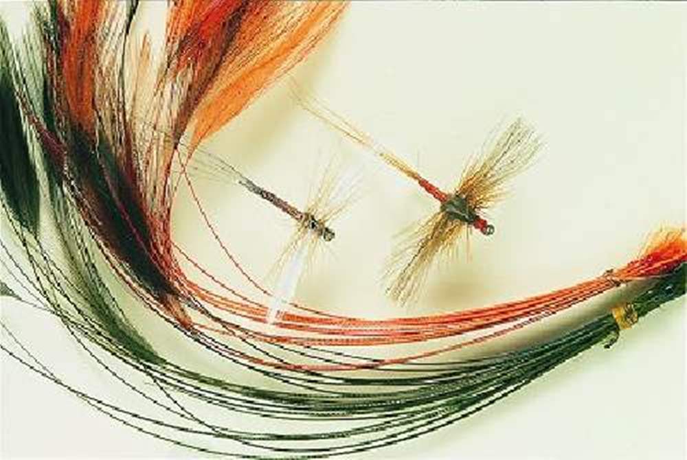 Veniard Ready Stripped Hackle Quills Orange Fly Tying Materials