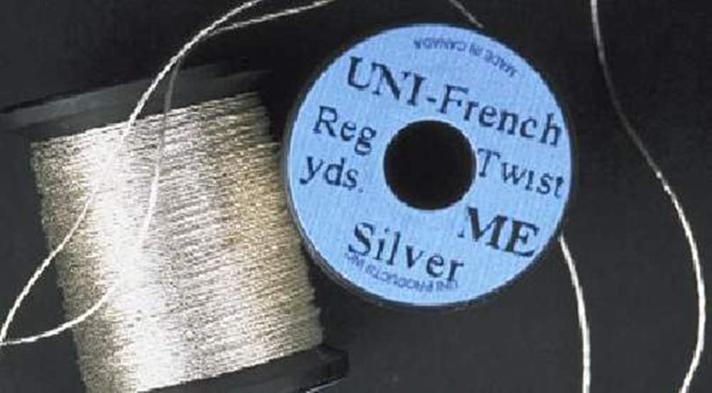 UNI Uni French Twist Tinsel Medium Fly Tying Materials (Product Length 12 Yds / 10.97m)