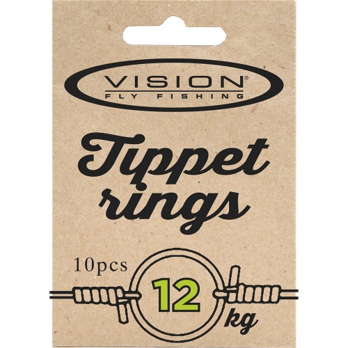 Vision Tippet Rings Small 12Kg For Trout Fly Fishing