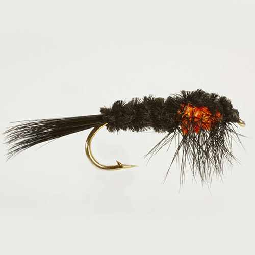 The Essential Fly Montana White Weighted Nymph Fishing Fly