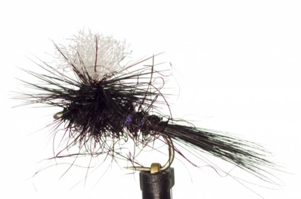 The Essential Fly Barbless Hi Vis Black Gnat Fishing Fly