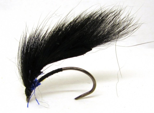 The Essential Fly Barbless Marsden Mohican Black & Blue Fishing Fly